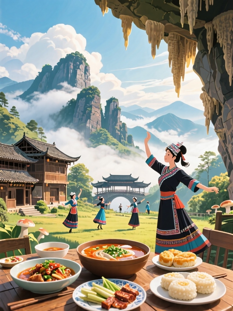 江口梵净山实拍图