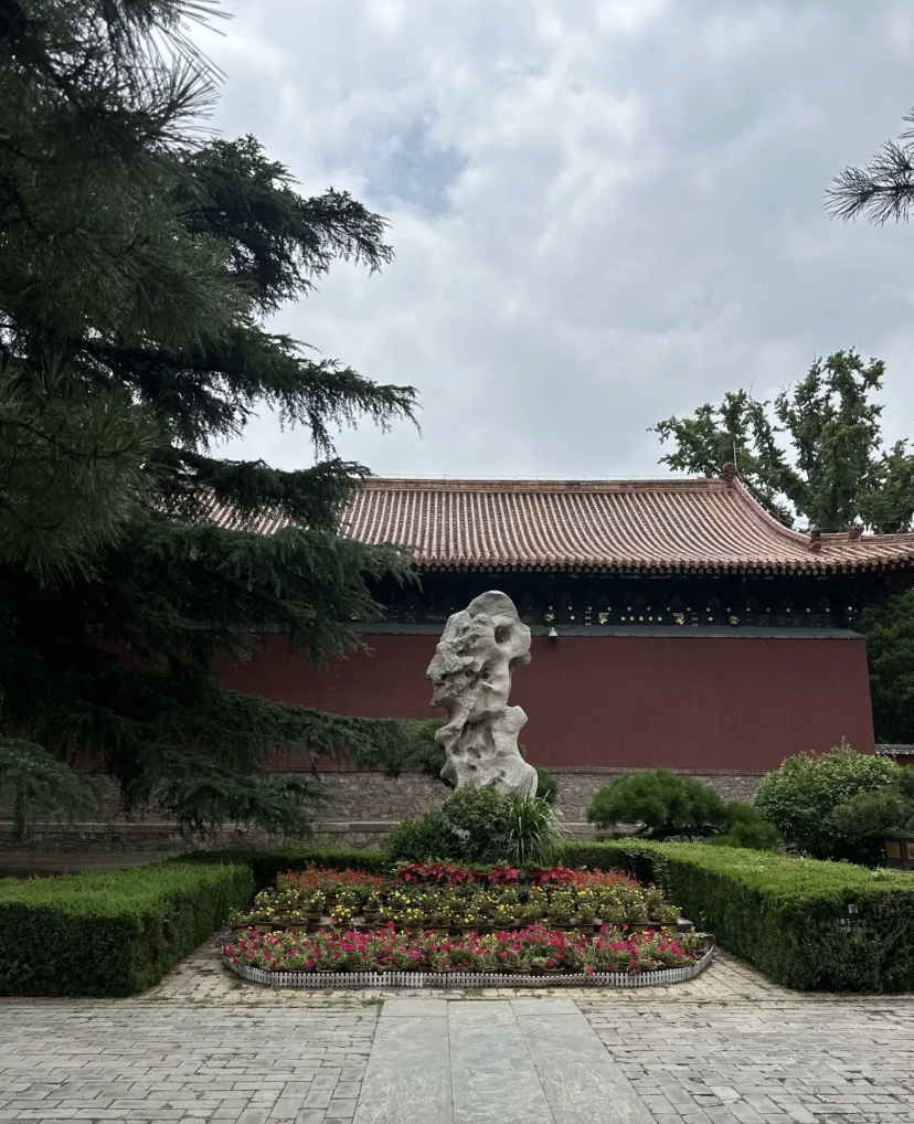 沂水岱庙实拍图