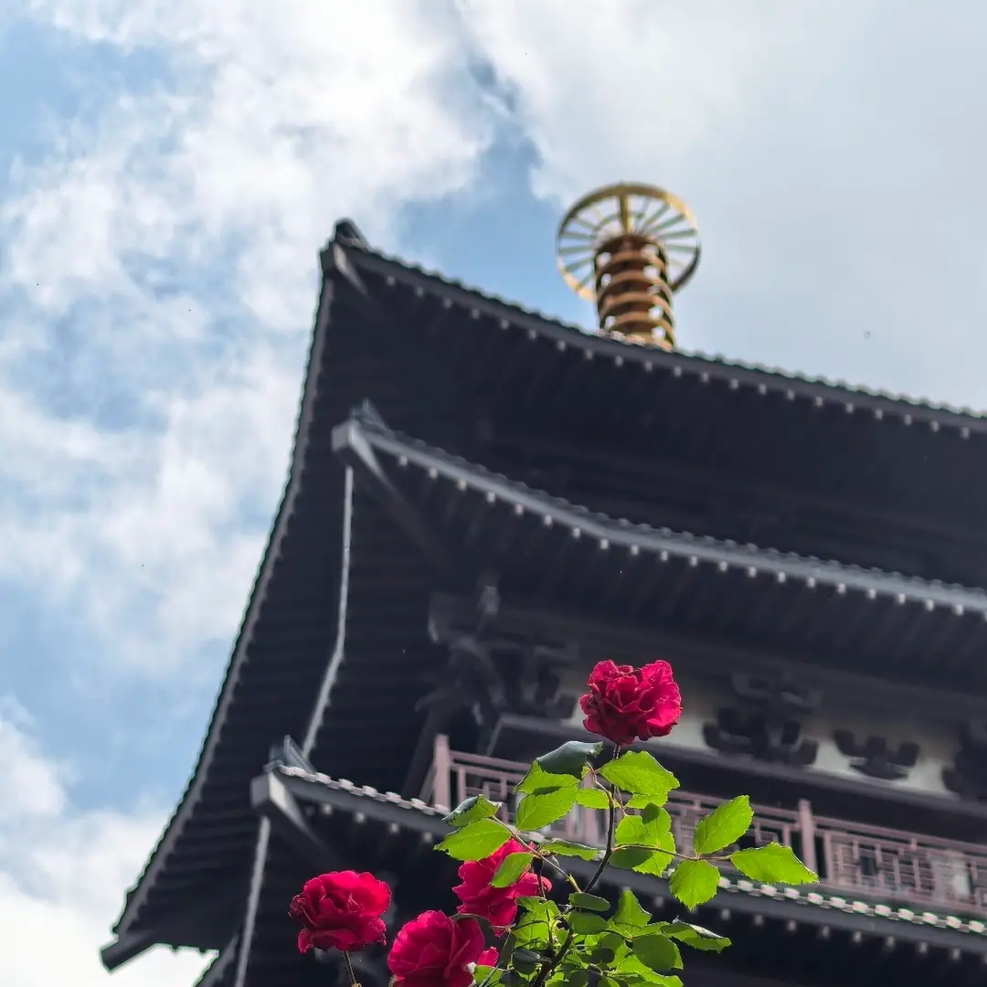 眉山彭祖山景区实拍图