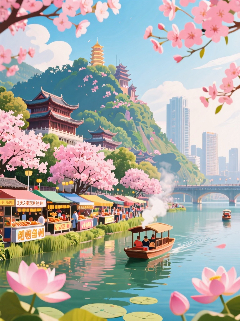 达州凤凰山实拍图