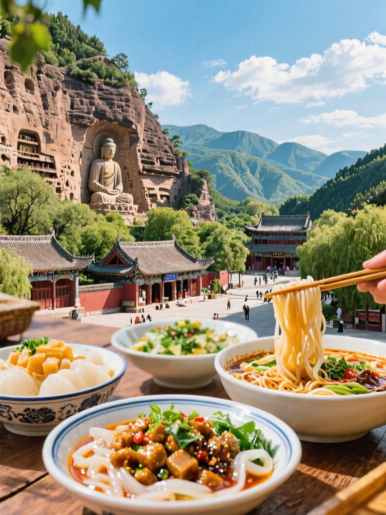 天水南郭寺实拍图