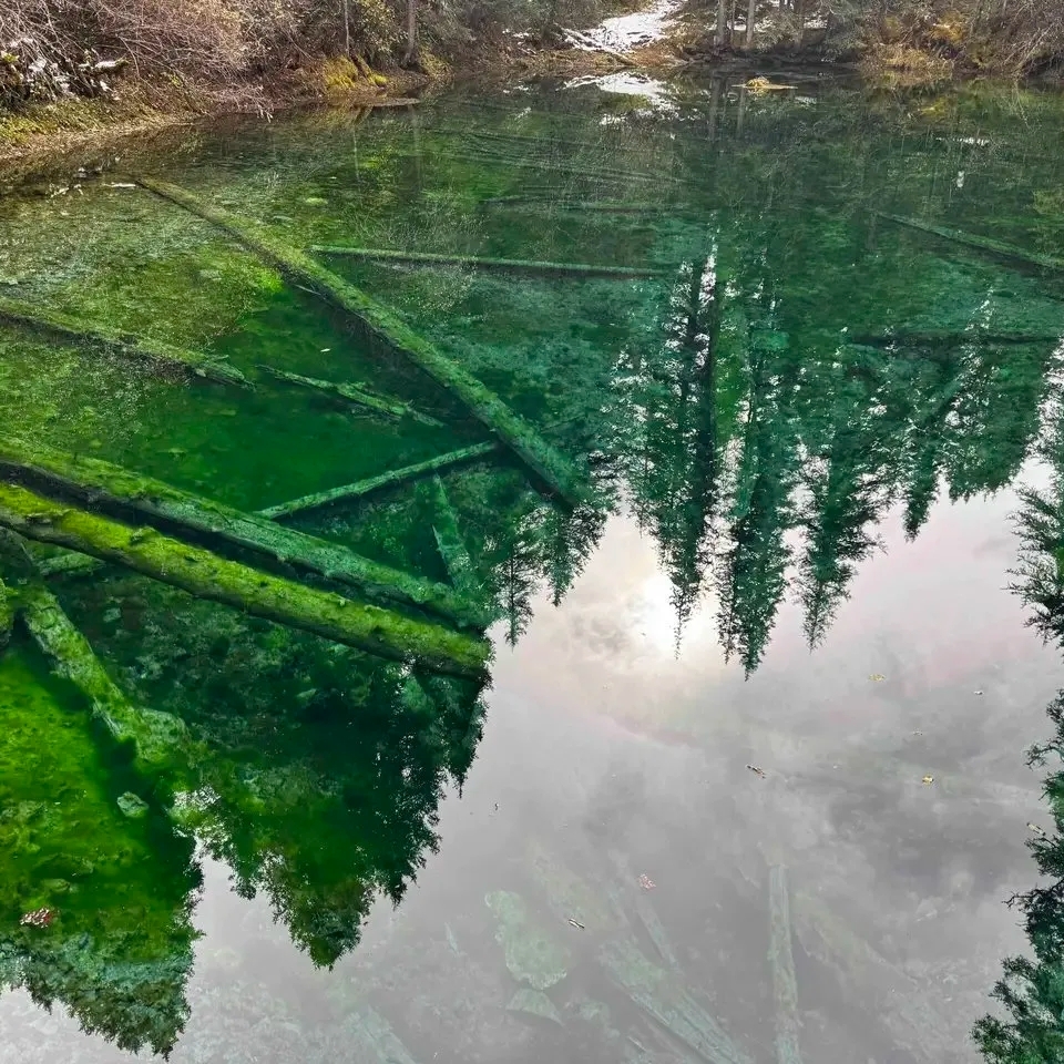 松潘牟尼沟风景区实拍图