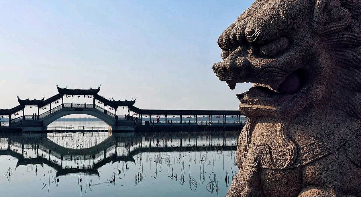 昆山锦溪古镇-莲池禅院实拍图