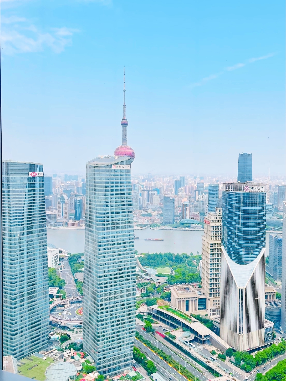 上海陆家嘴实拍图