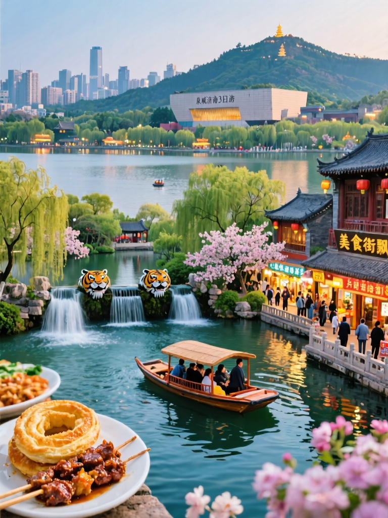 济南趵突泉实拍图
