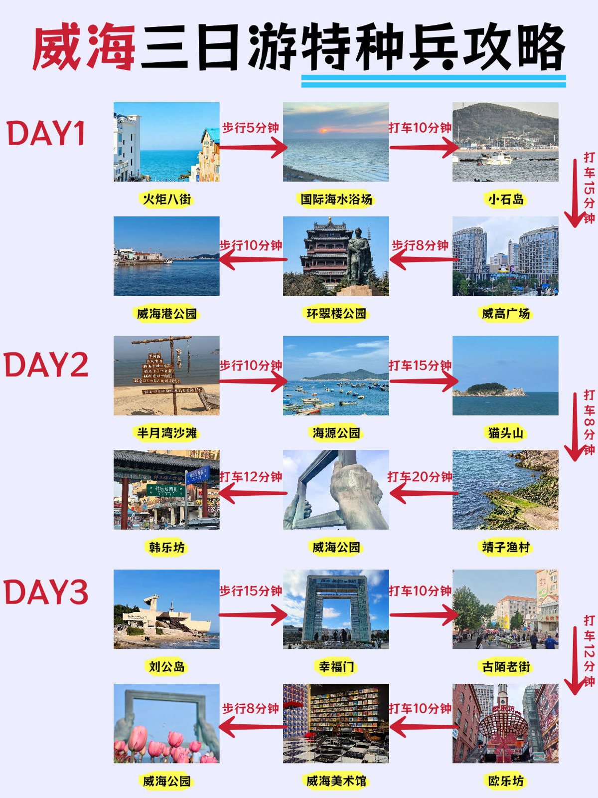 威海银滩实拍图