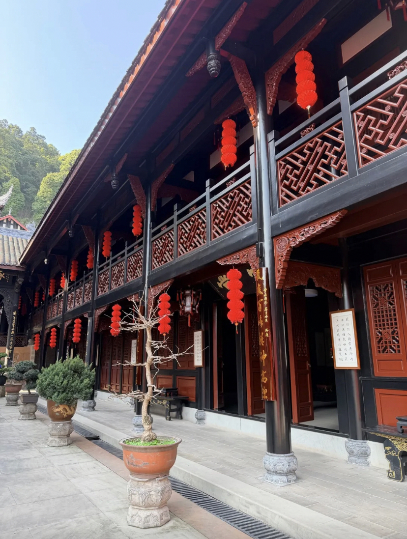 泸州方山风景区实拍图