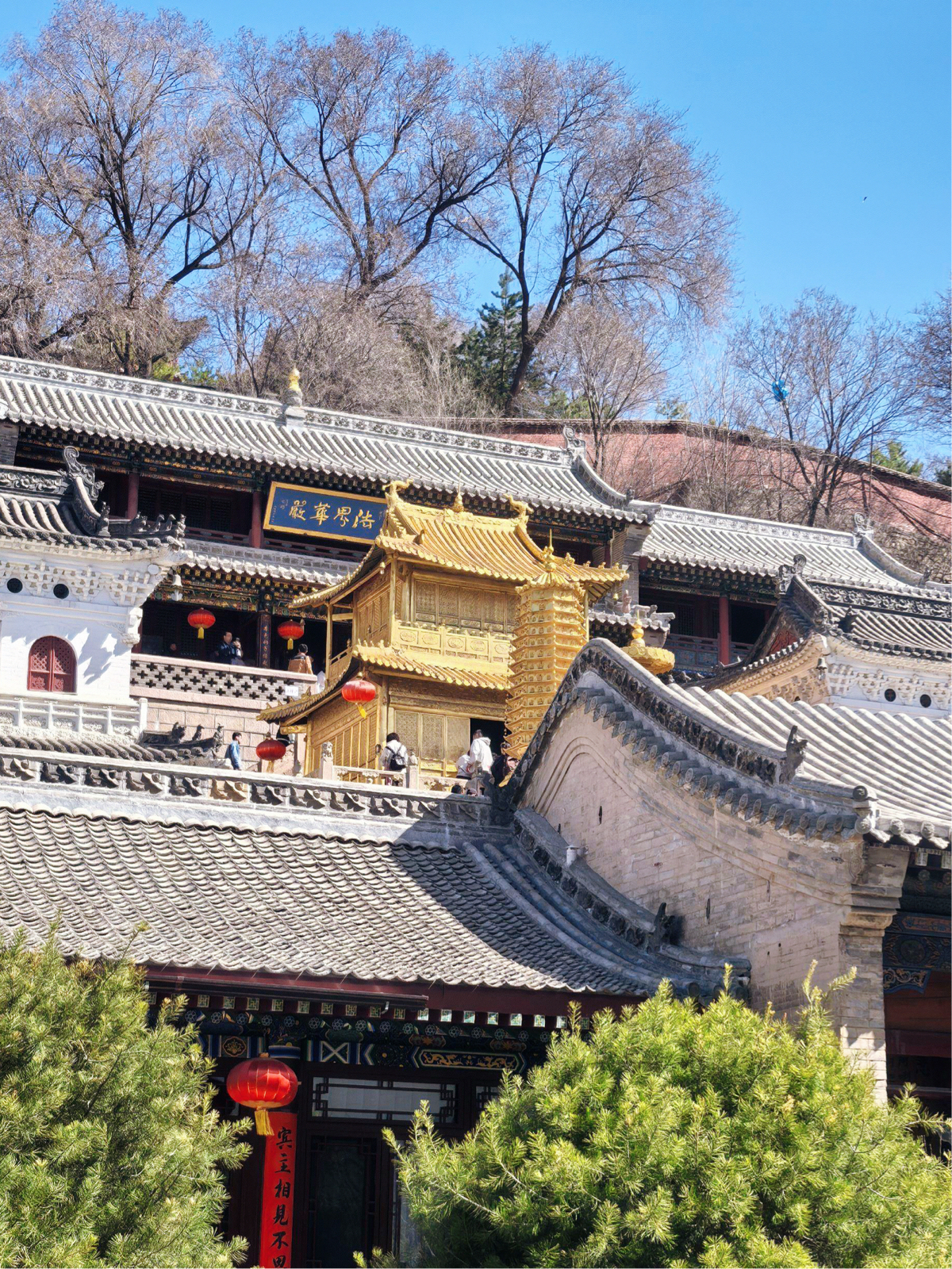 五台县五台山实拍图