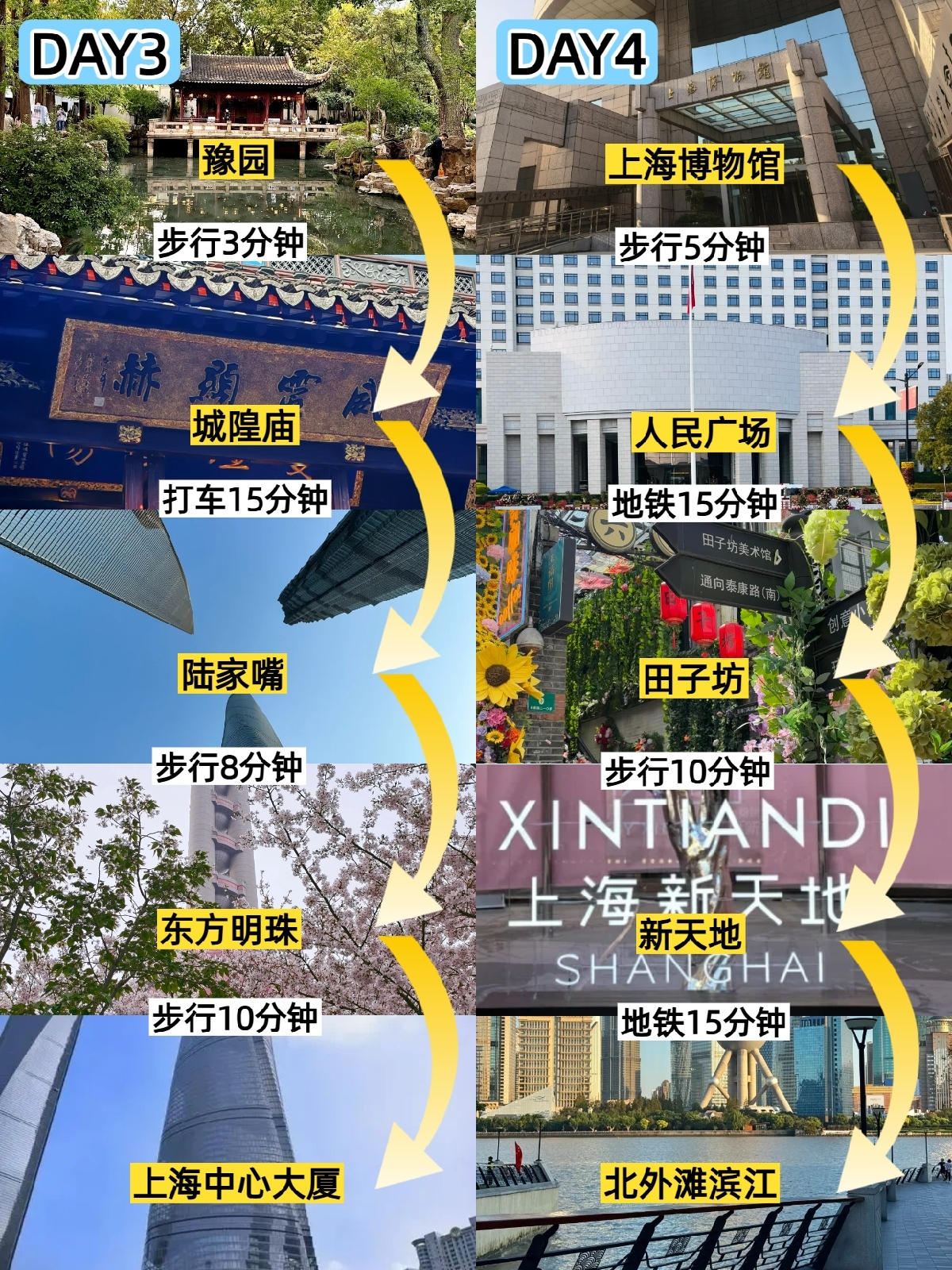 上海南京东路步行街实拍图