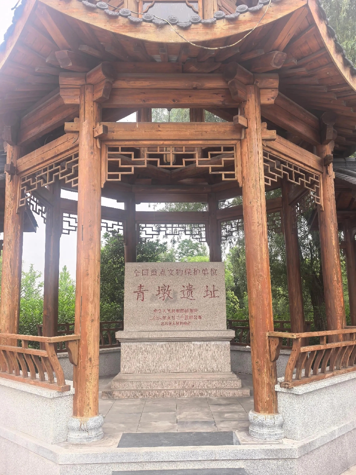 海安青墩遗址实拍图