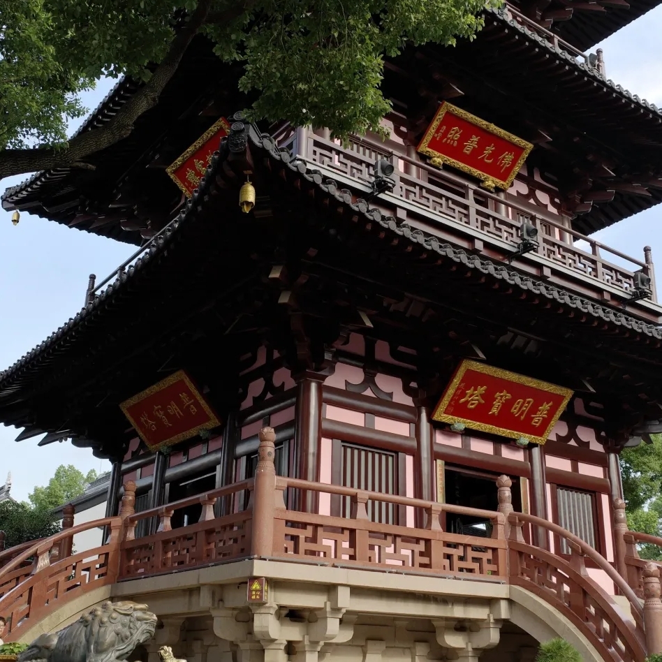 苏州寒山寺实拍图