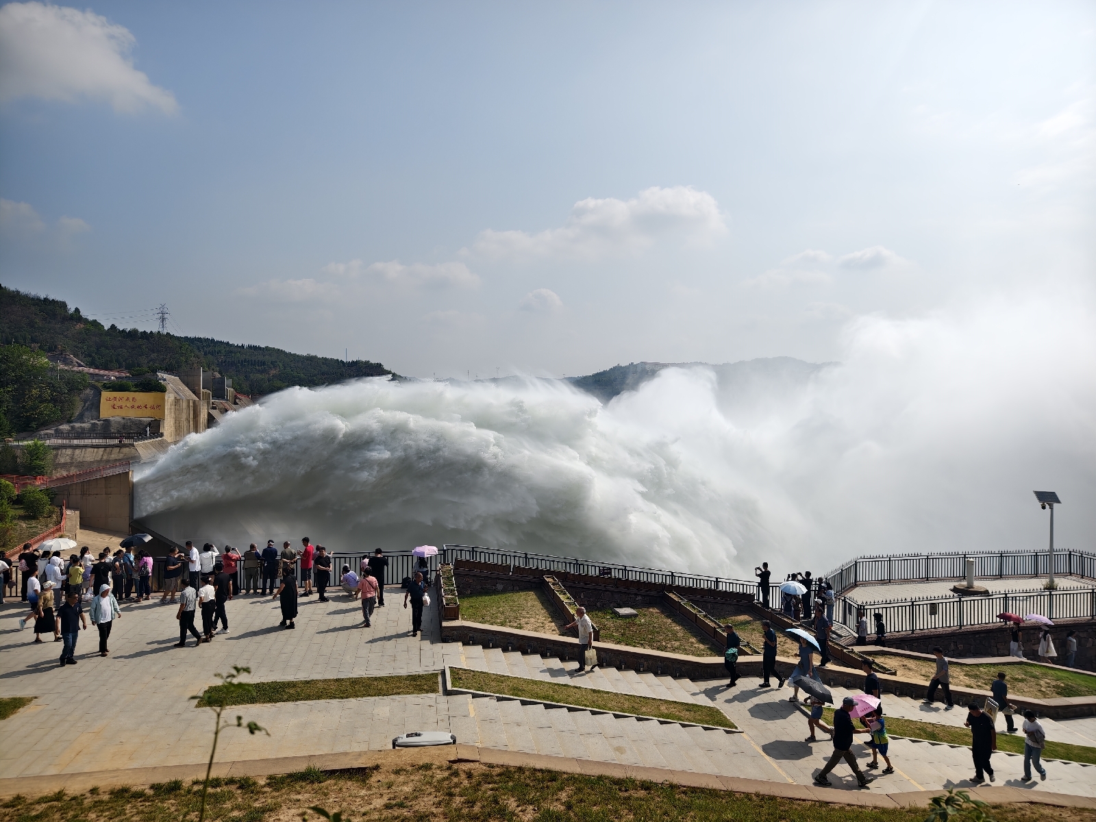 济源小浪底黄河三峡实拍图