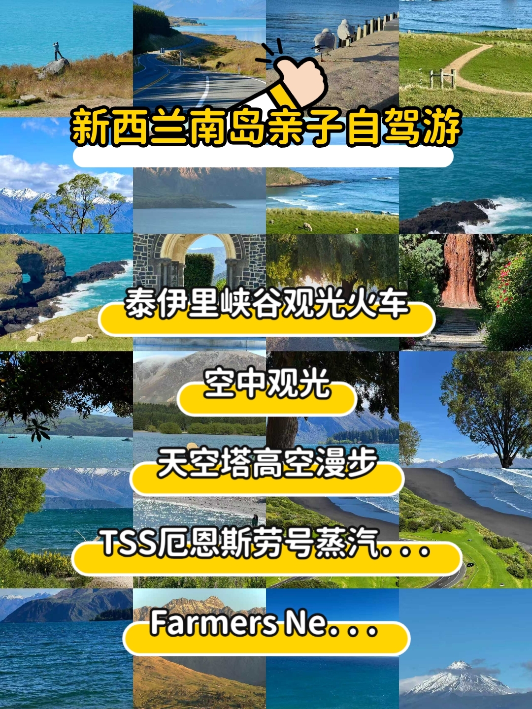 新西兰南岛实拍图
