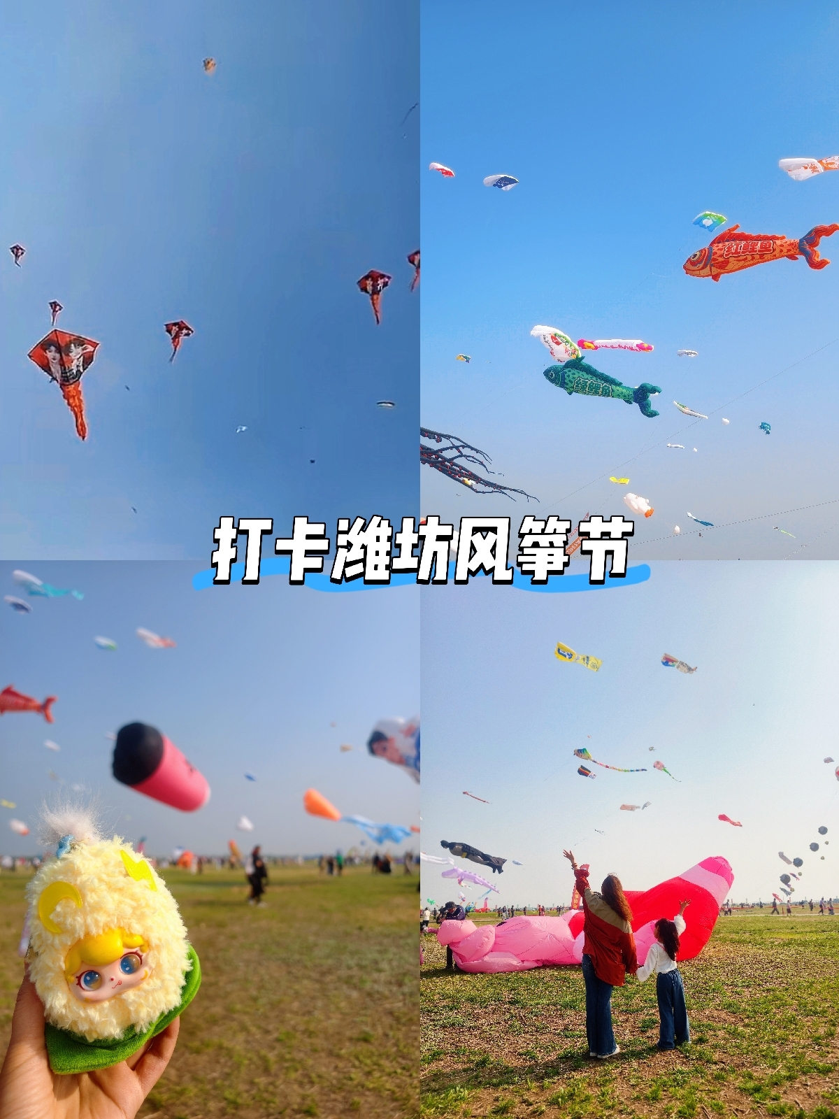 安丘潍坊滨海云门国际风筝放飞场实拍图