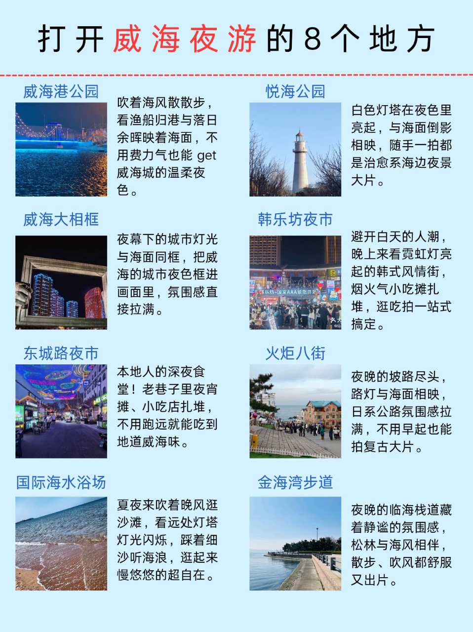 威海港公园实拍图