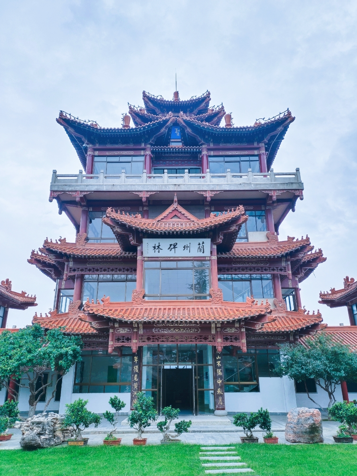 兰州碑林实拍图