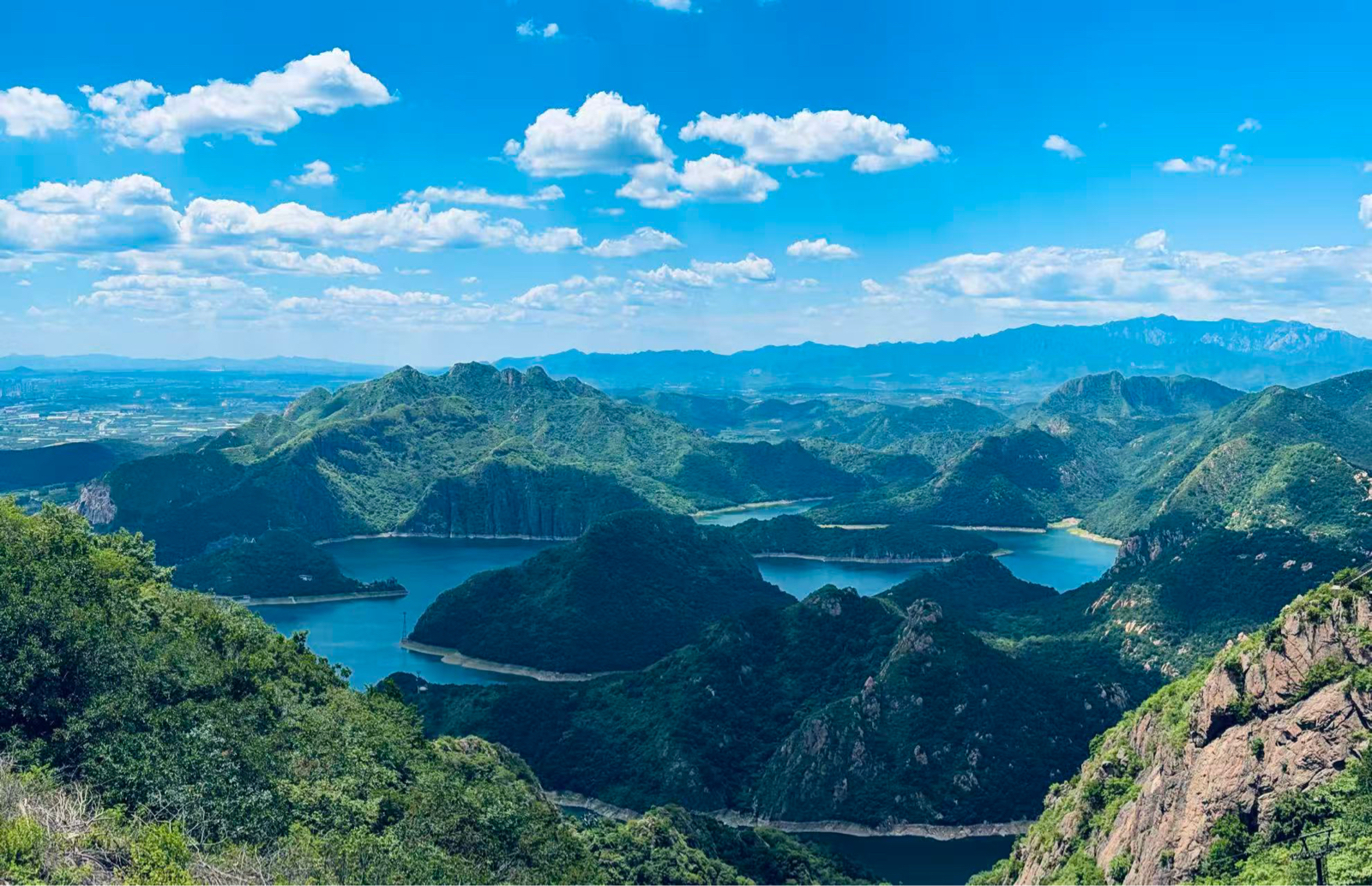 秦皇岛角山长城实拍图