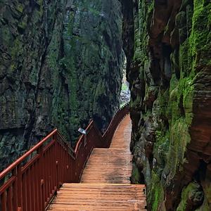 保定龙潭峡谷风景区实拍图