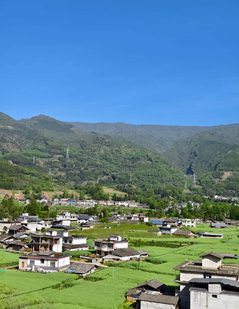 芦山龙门古镇实拍图
