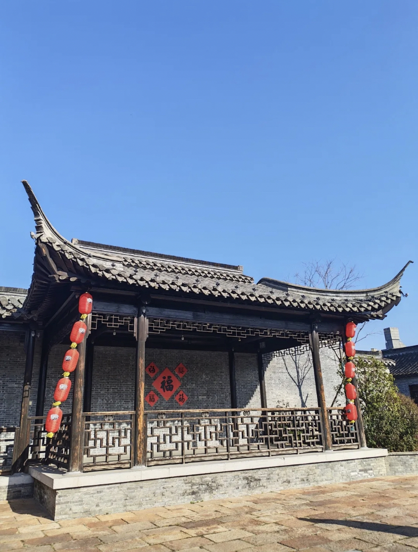 泰州稻河古街区实拍图
