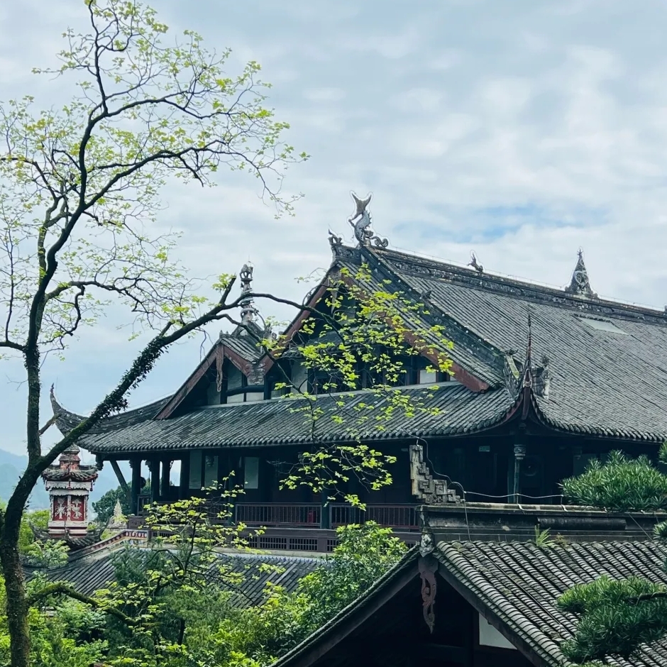 都江堰二王庙-三官殿实拍图
