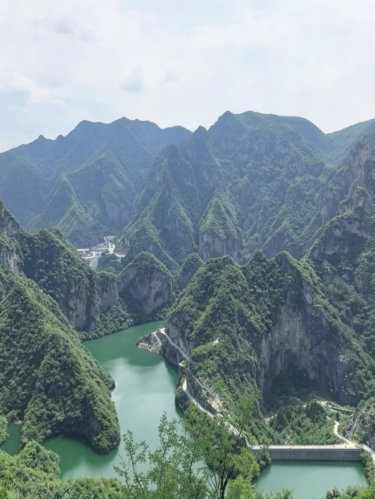 巩义后寺河水库实拍图