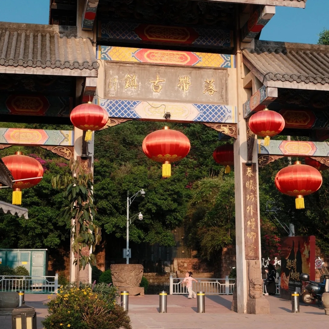 成都洛带古镇实拍图