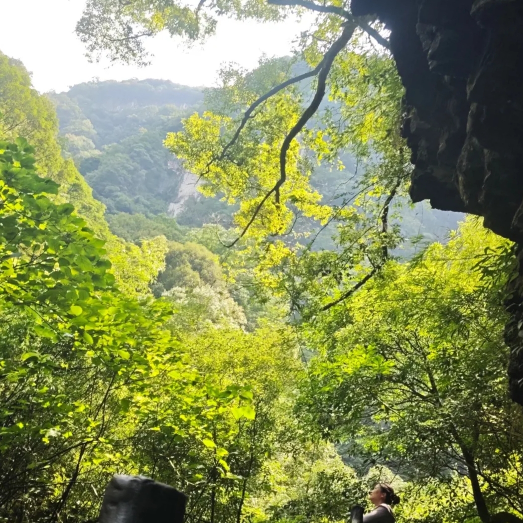 重庆神龙峡风景区实拍图