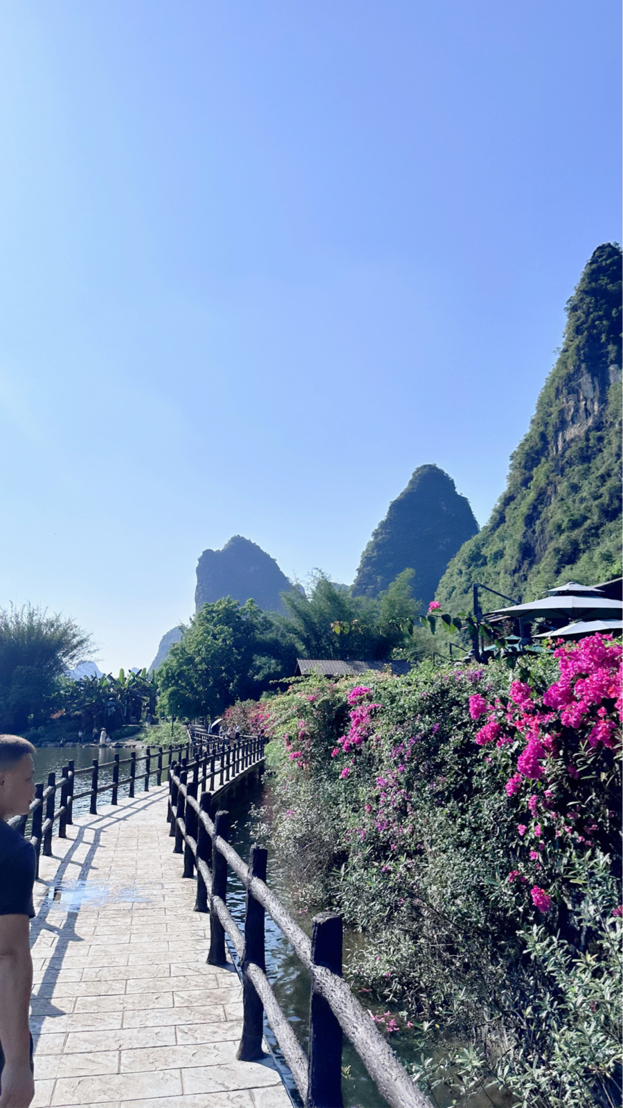 阳朔遇龙河步道实拍图