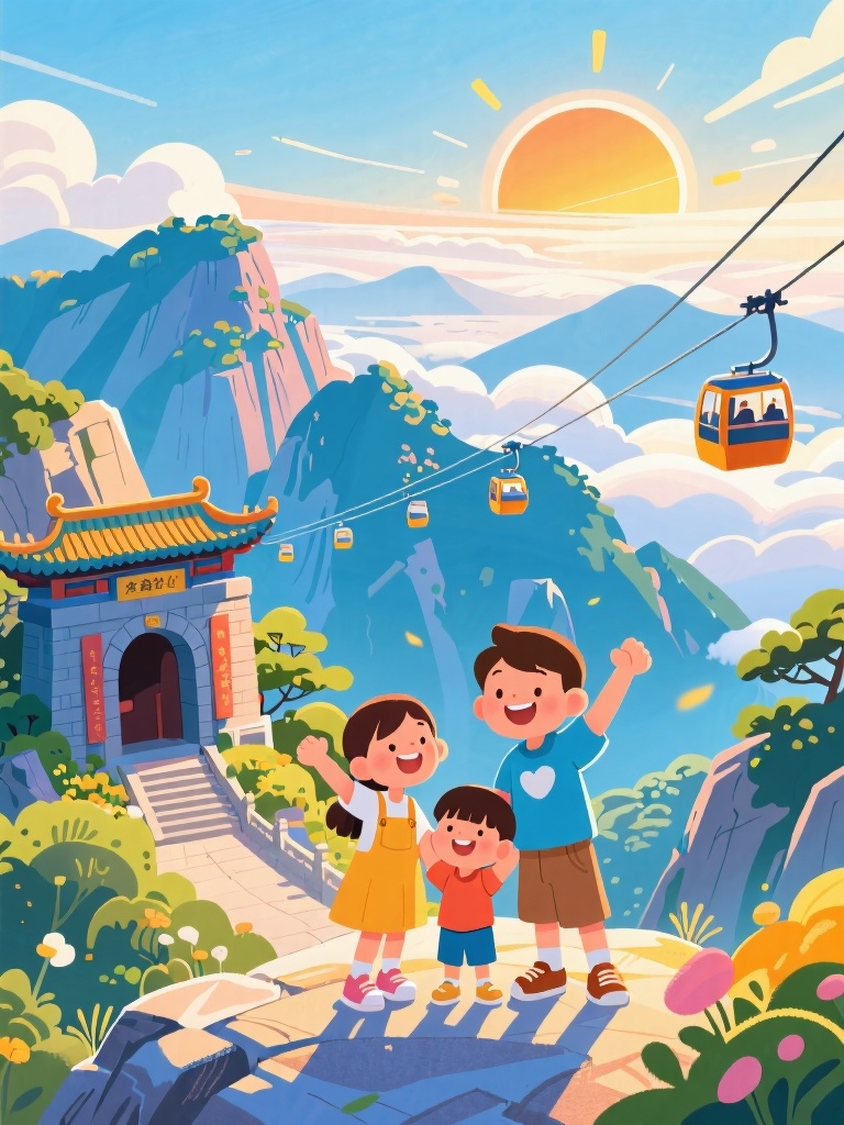 泰安泰山实拍图