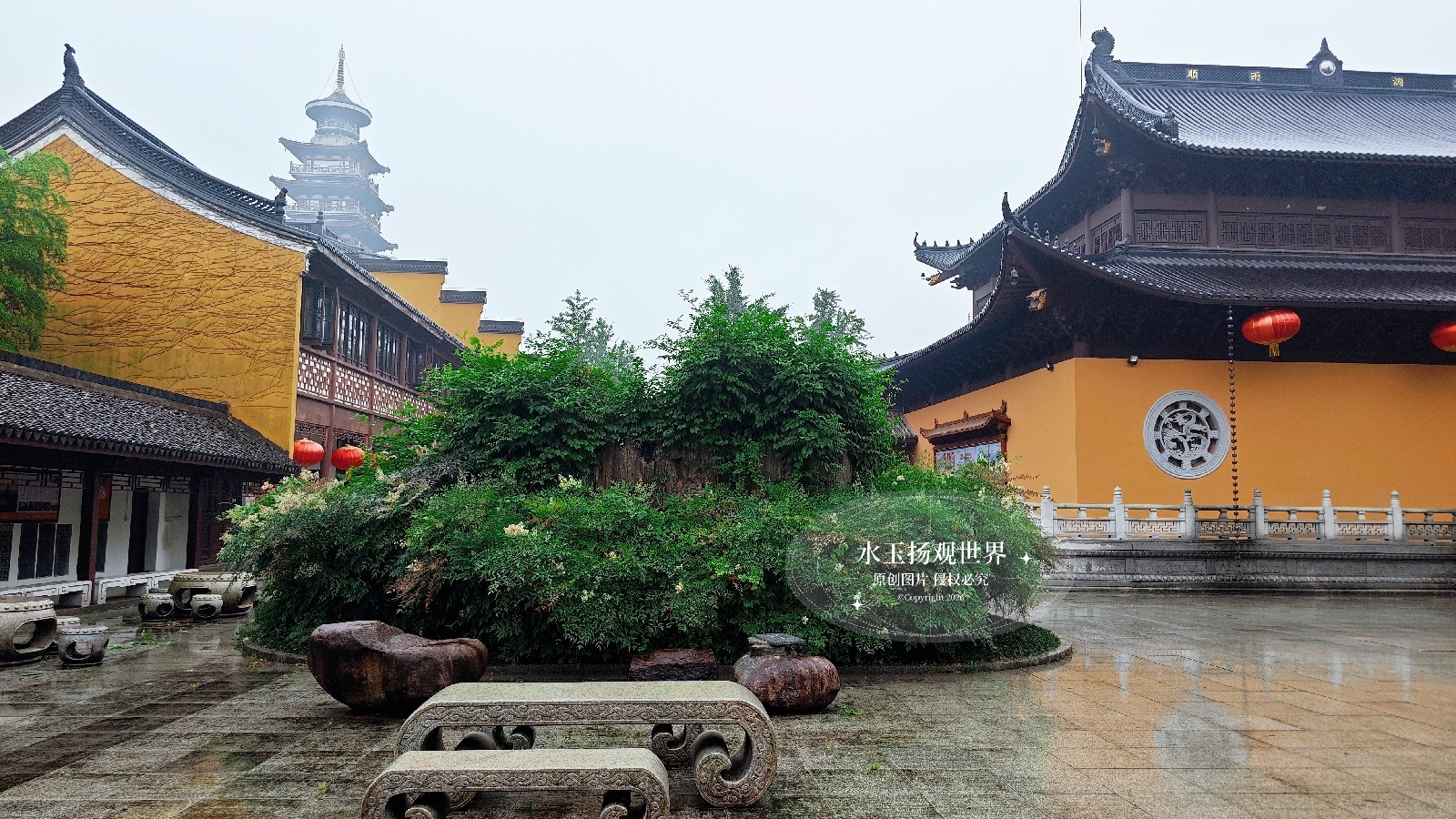 长兴寿圣寺-天王殿实拍图