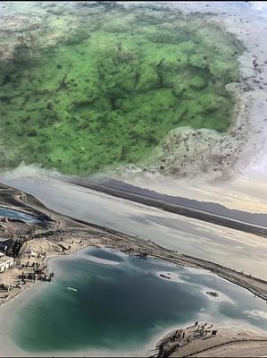海西大柴旦翡翠湖实拍图