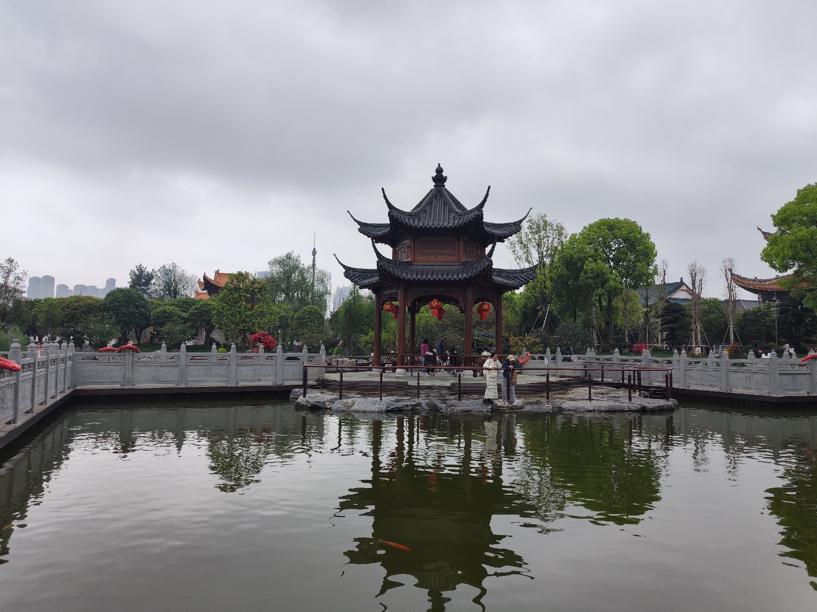 长沙古开福寺实拍图