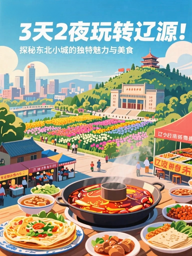 辽源龙首山实拍图