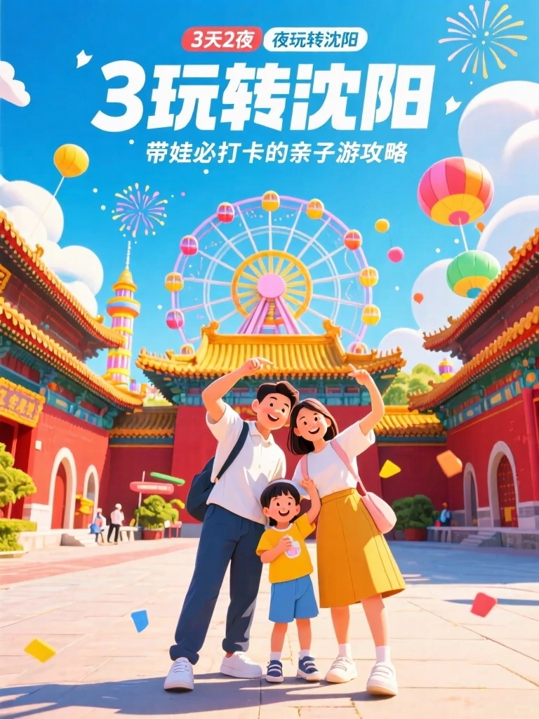 沈阳故宫实拍图