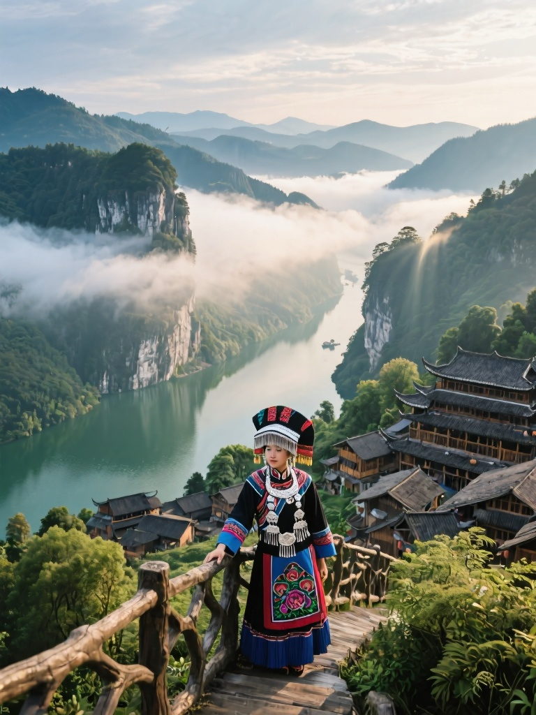 恩施市恩施梭布垭石林景区实拍图