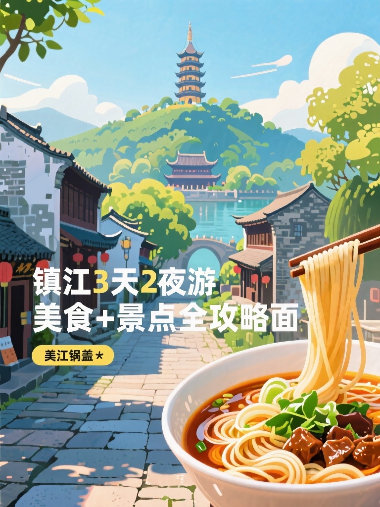镇江金山寺实拍图