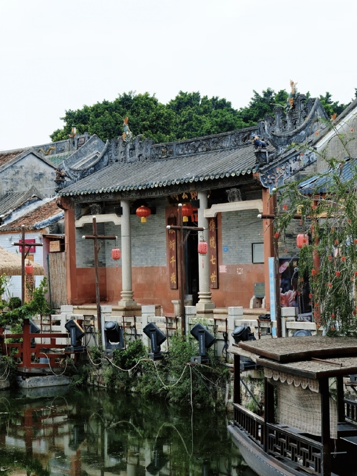 东莞南社村古建筑群实拍图