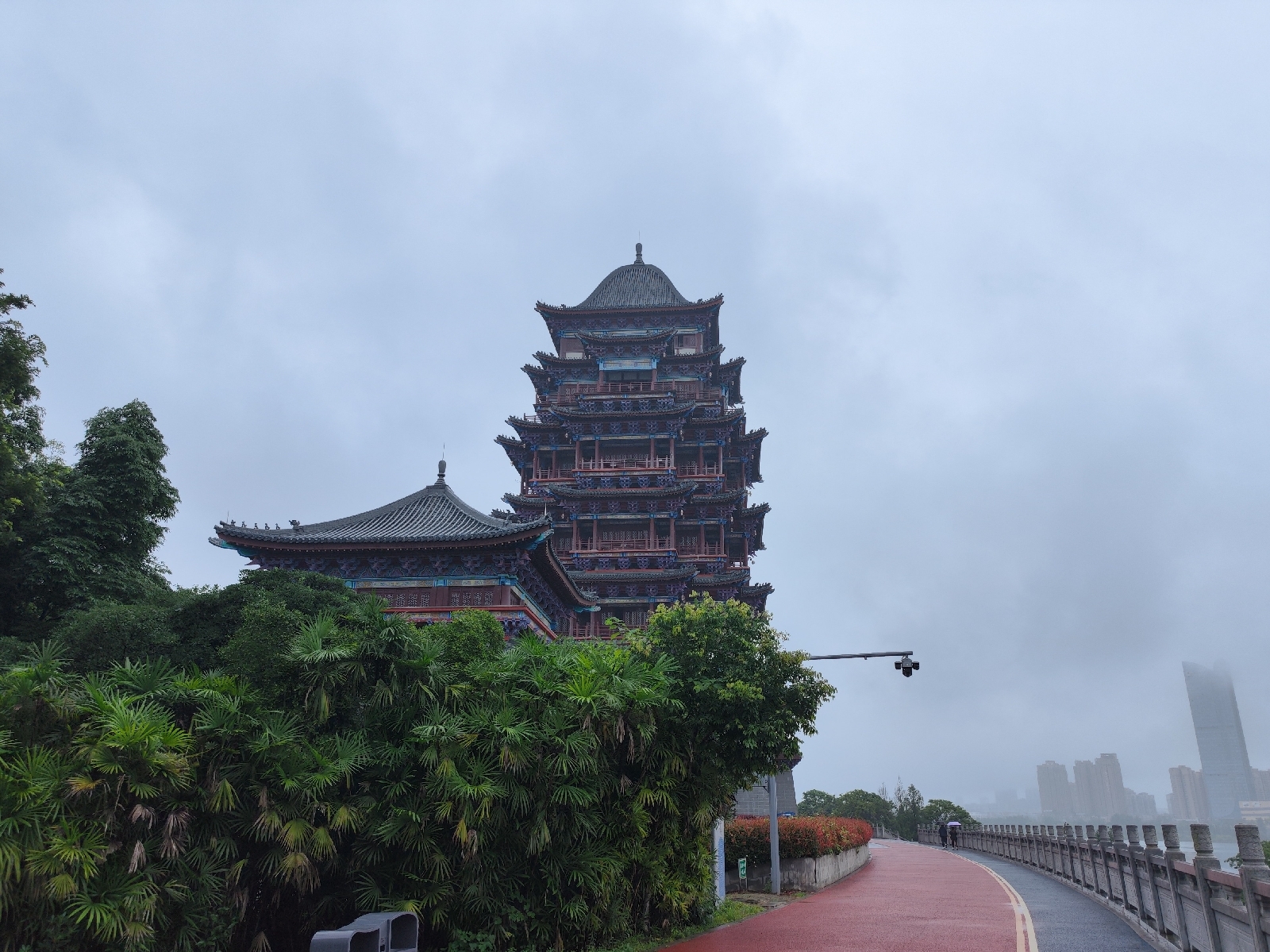 南充南门坝生态公园-清晖阁实拍图