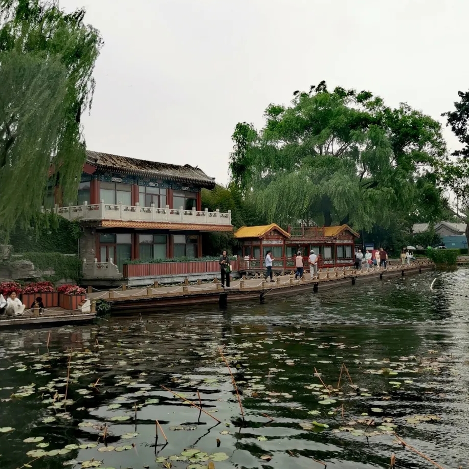 北京西海北沿实拍图