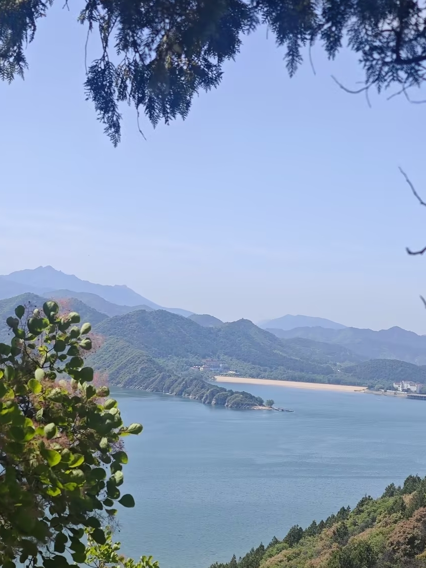 北京金海湖北山步道实拍图