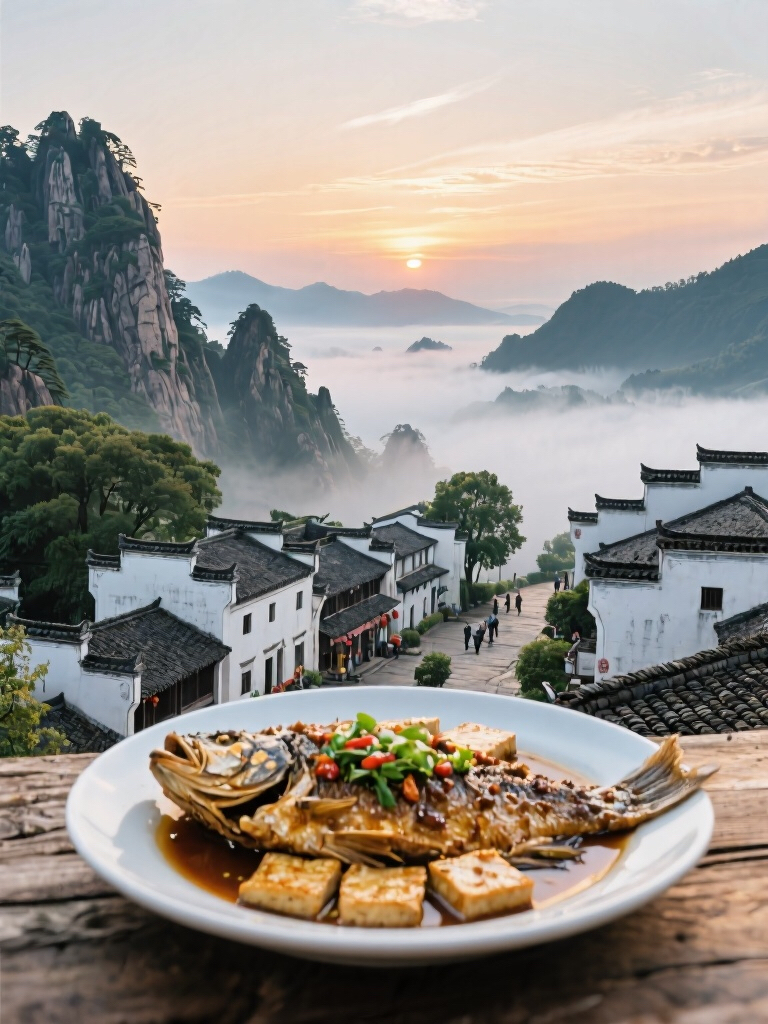 黄山实拍图