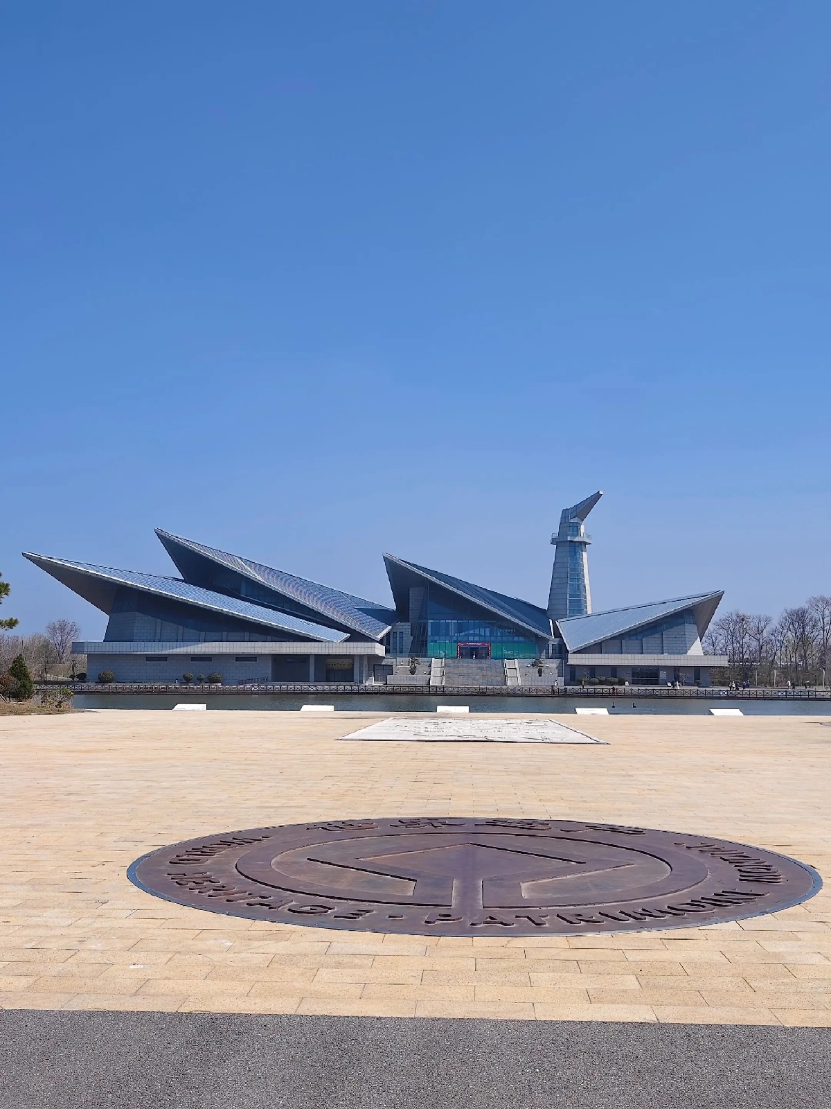 盐城丹顶鹤湿地生态旅游区实拍图