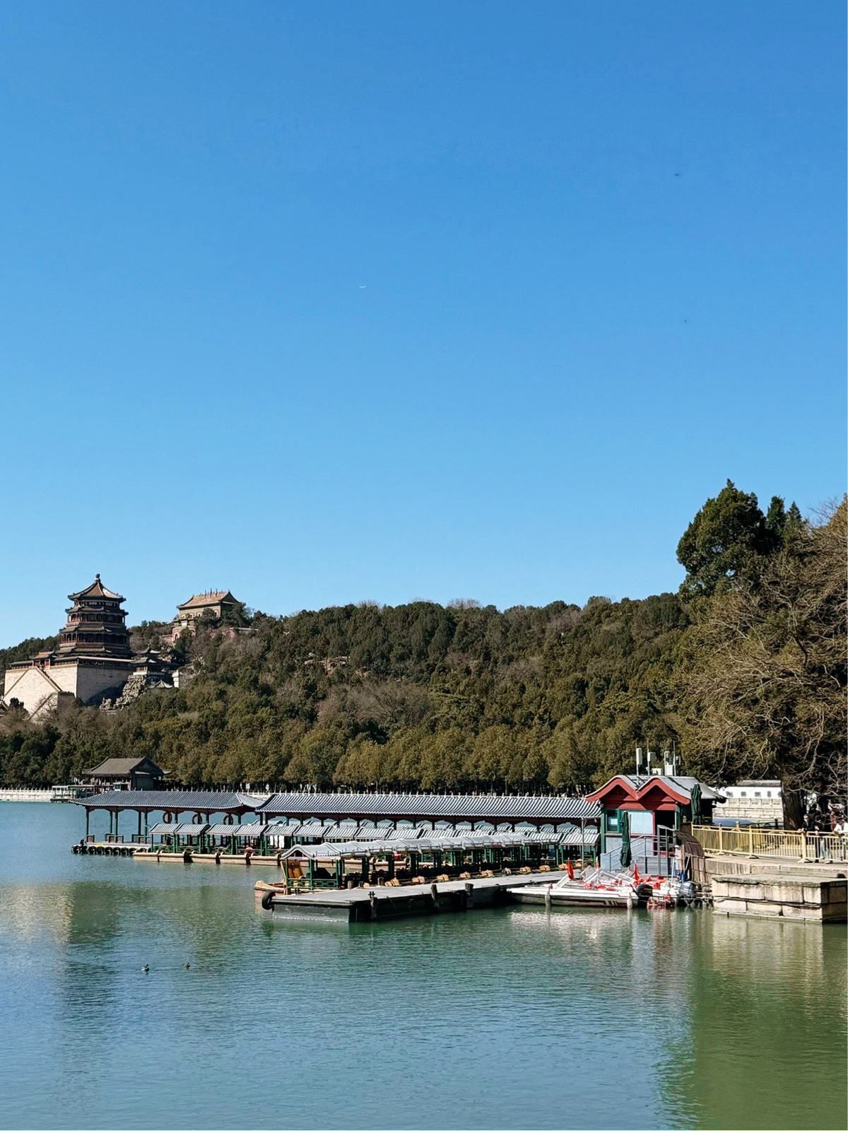 北京颐和园-瞰碧台实拍图
