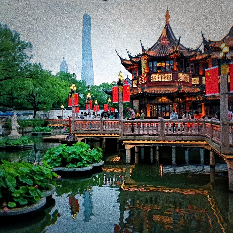 上海城隍庙旅游区实拍图