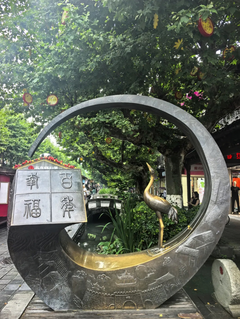 都江堰灌县古城实拍图