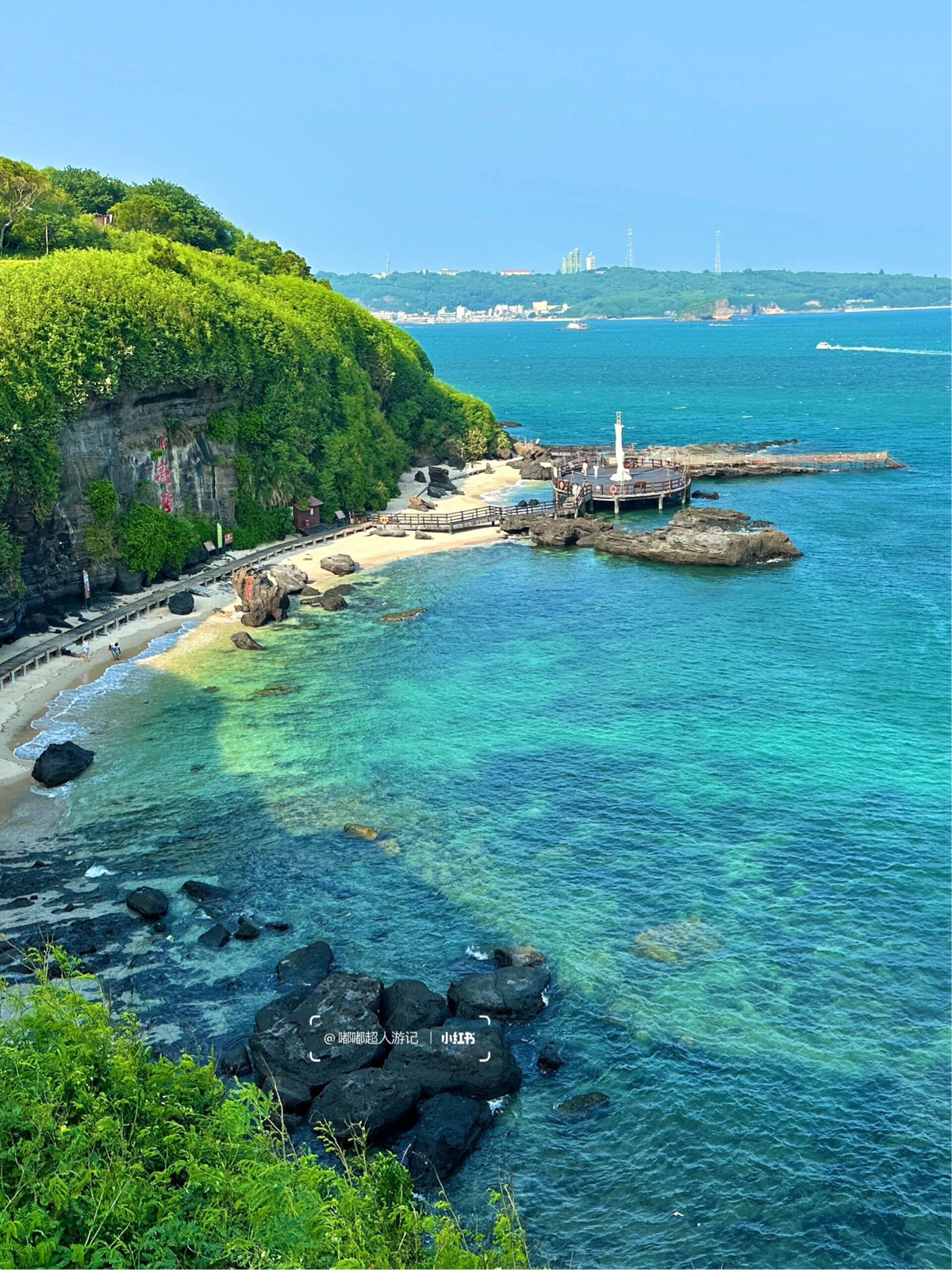 北海南湾鳄鱼山景区实拍图