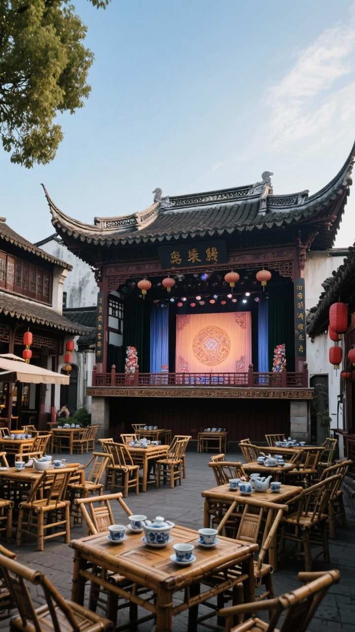 上海枫泾古镇实拍图