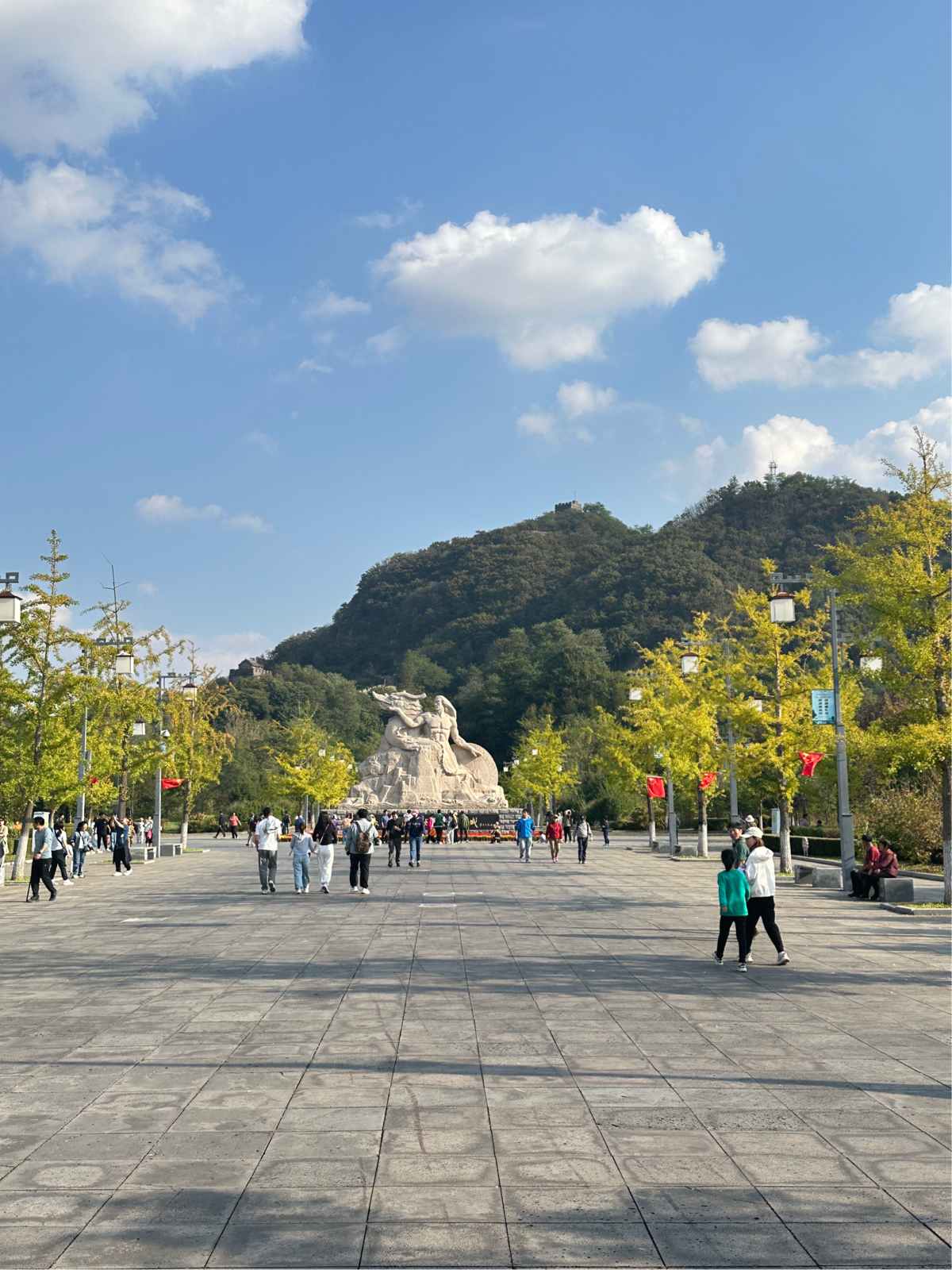 宽甸虎山长城实拍图