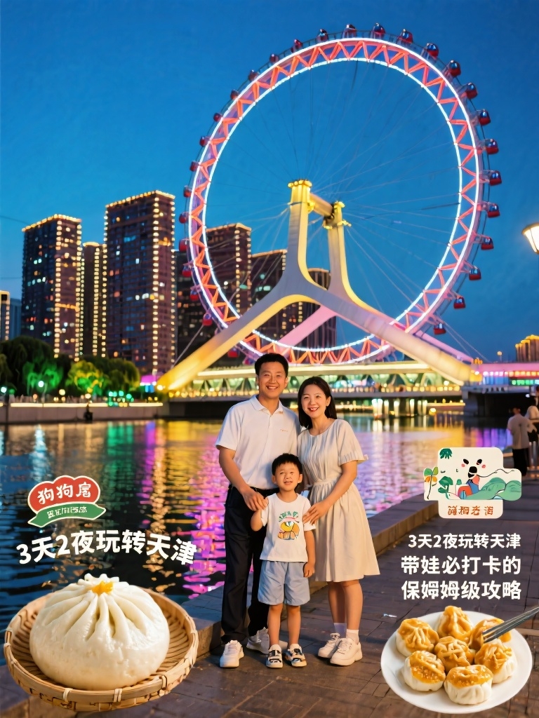 天津之眼实拍图